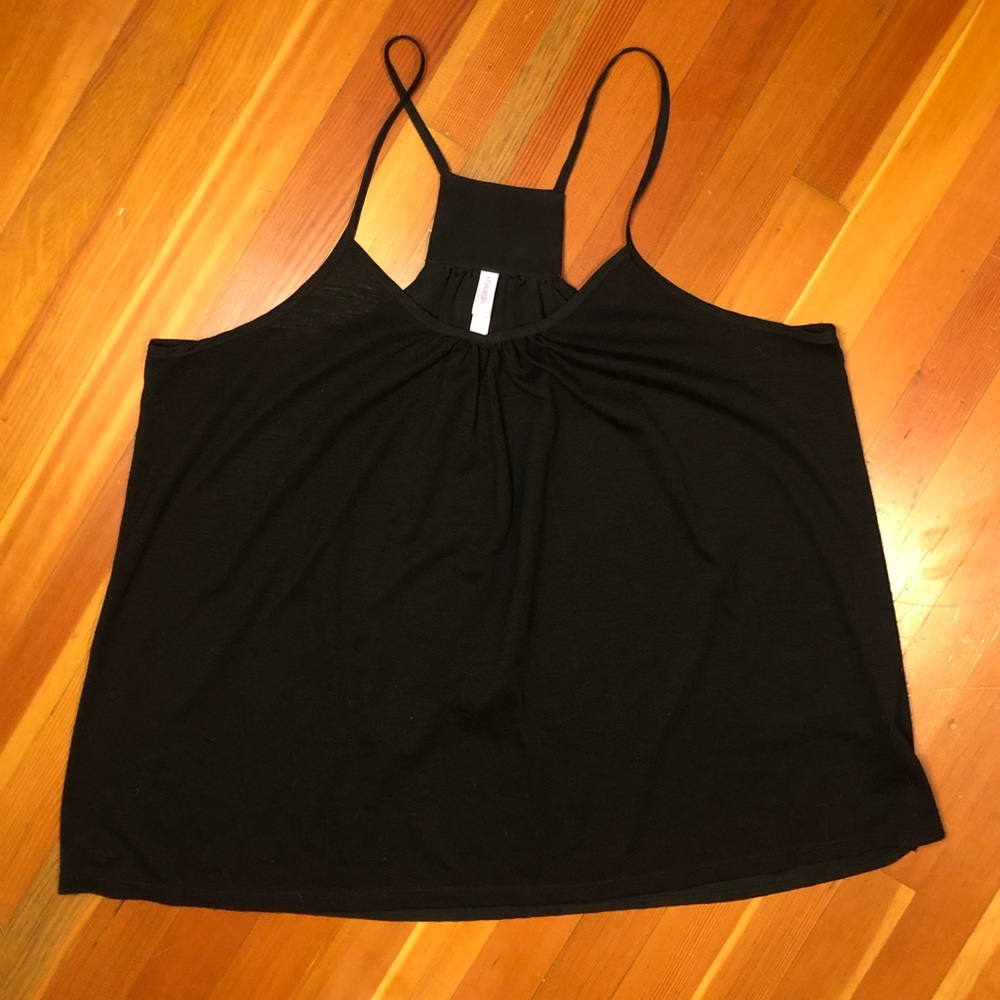 Xhilaration plus size flowy racerback swing tank top XXL